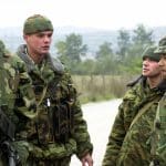 russian soldiers with the th tactical group and american soldiers with the b