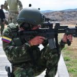 Elite troops go for the win during rifle pistol events at Fuerzas Comando