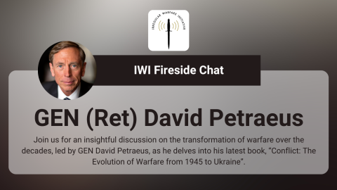 Gen David Petraeus Fireside chat