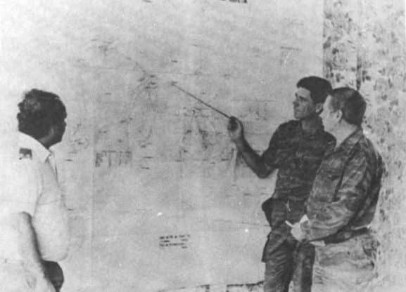 Soviet advisers planning military operations Angola
