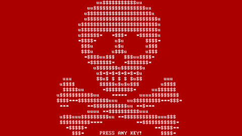 Petya cyberattack screenshot