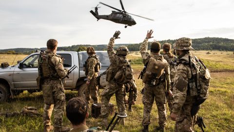 Ukrainian Special Forces integrate with U S Forces at Combined Resolve