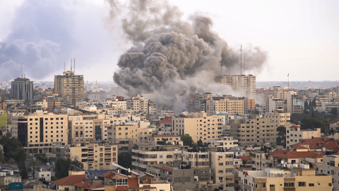Israeli airstrike on Gaza Strip during Gaza War